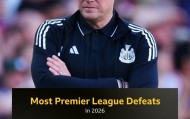 leyu-2026年英超输球场次：纽卡、热刺、伯恩利9场最多，切尔西7场